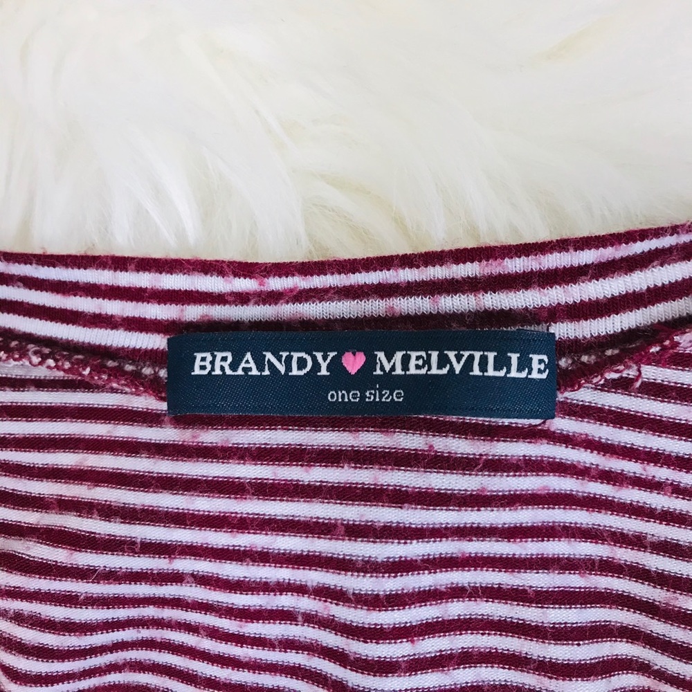 Brandy Melville Striped T-Shirt Dress - Picture 6 of 6